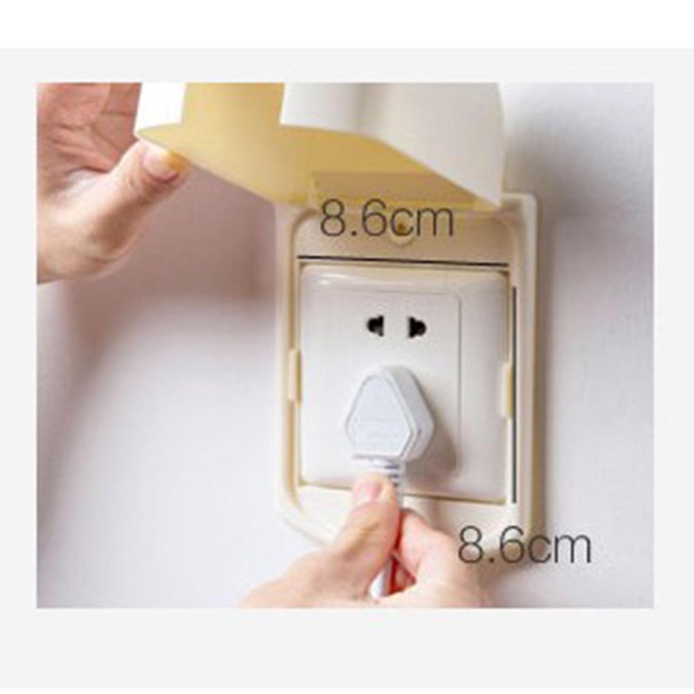 Wall Socket Waterproof Box Kids Switch Protection Cover Outdoor Socket Box Cover Protector