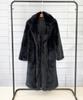 Toka imitation fox fur imitation fur fox fur long knee suit collar fur coat coat