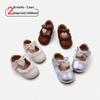 Spring 2026 Girls' Bow Baby Walker Shoes - Stylish Princess Leather Shoes