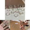 Elegant Korean 925 Sterling Silver Minimalist Ring For Women With Adjustable Open Design And Modern Aesthetic