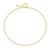 Minimalist Ins Style 18k Gold Plated Copper Simple Clavicle Chain Necklace For Women