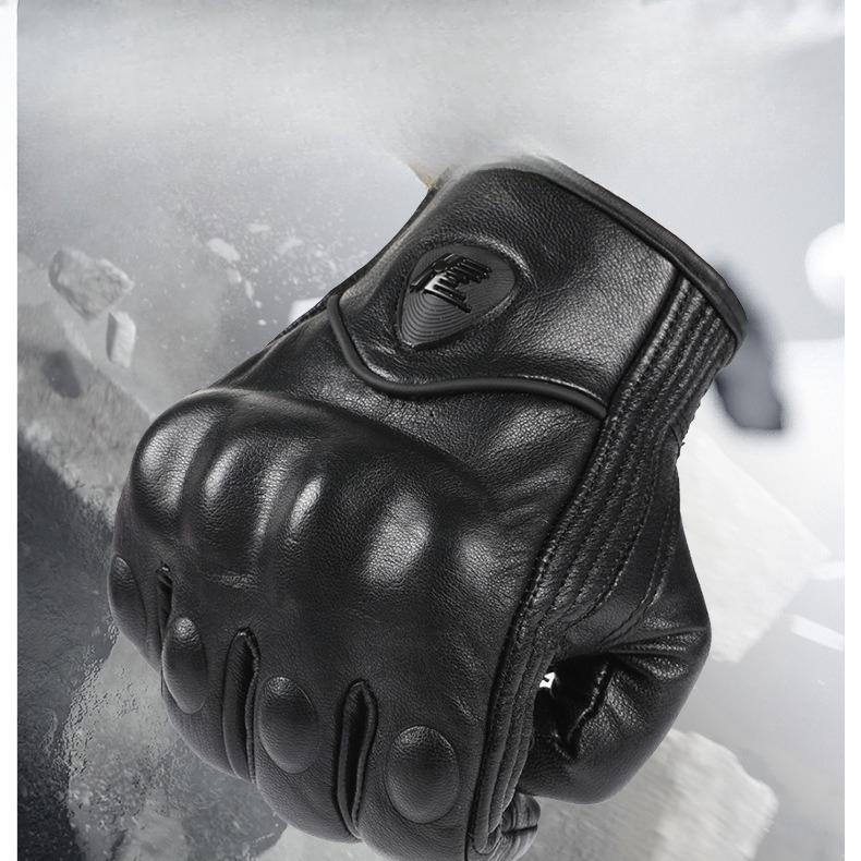 Motorcycle Bike Riding Warm Gloves Touch Screen Men and Women Outdoor Men Retro Harley Four Seasons