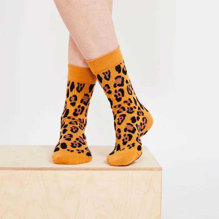 Leopard socks