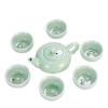 Celadon Small Fish, A Pot of Six Cups Tea Set, A Simple and Portable Home Gift