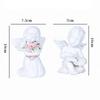 Creative Angel Figurine Cute Garden Miniature Sculpture Painted Little Angel Statue  New Year