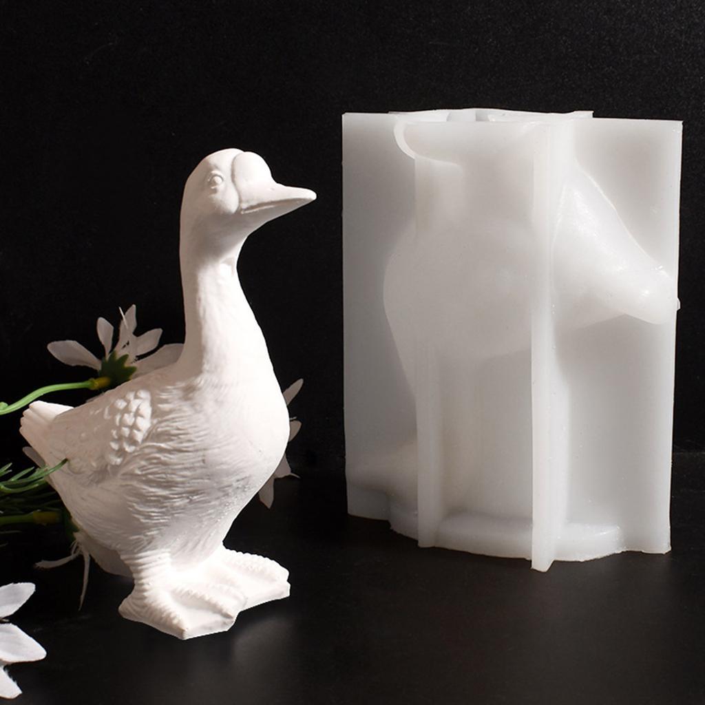 Practical Sturdy Silicone Mould Accessory for Duck Candle Holders Portable for Handmade Gifts and Home Accent