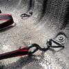 4pcs V Rings Hook Tie Down Ring Load Anchor Trailer Forged Lashing Ring of Anchor