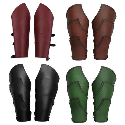 Medieval Gauntlets Wristband Punk Style Arm Guard Cosplay Vikin Knight Armor Bracers Role Playing Party Arm Gauntlets