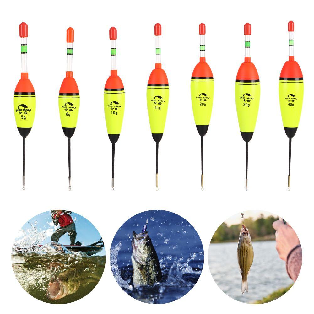 5g 8g 10g 15g 20g 30g 40g Bobber Luminous Fishing Night Float Light Stick Eva Foam Ball Boia