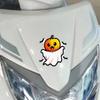 Creative Pumpkin Vehicle Stickers Weatherproof Adhesive Decals For Cars Trucks Halloween Theme Party Decoration