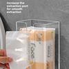1PCS Wall Mount Paper Towel Dispenser Clear Transparent Folded Paper Towel Holder Acrylic Hand Tissue Napkins Box Restroom