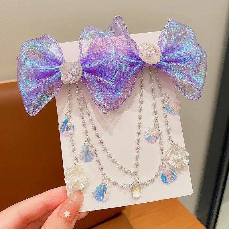 Chinese Style Hanfu Hairpin Set for Girls - Includes Hair Clips, Swaying Tassels, and Butterfly Accessories