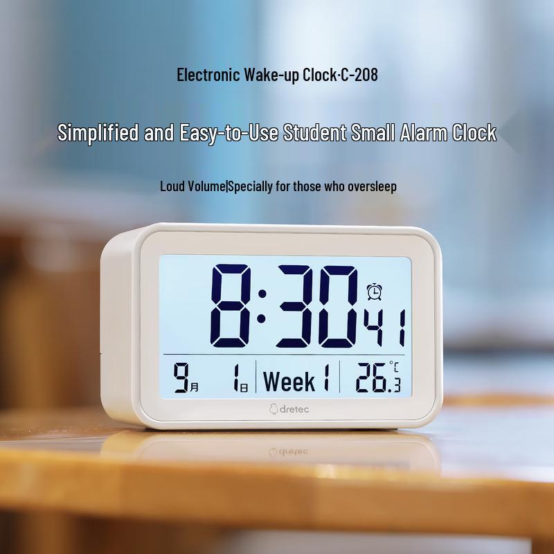 Dretec Multi-functional Digital Alarm Clock & Weather Monitor