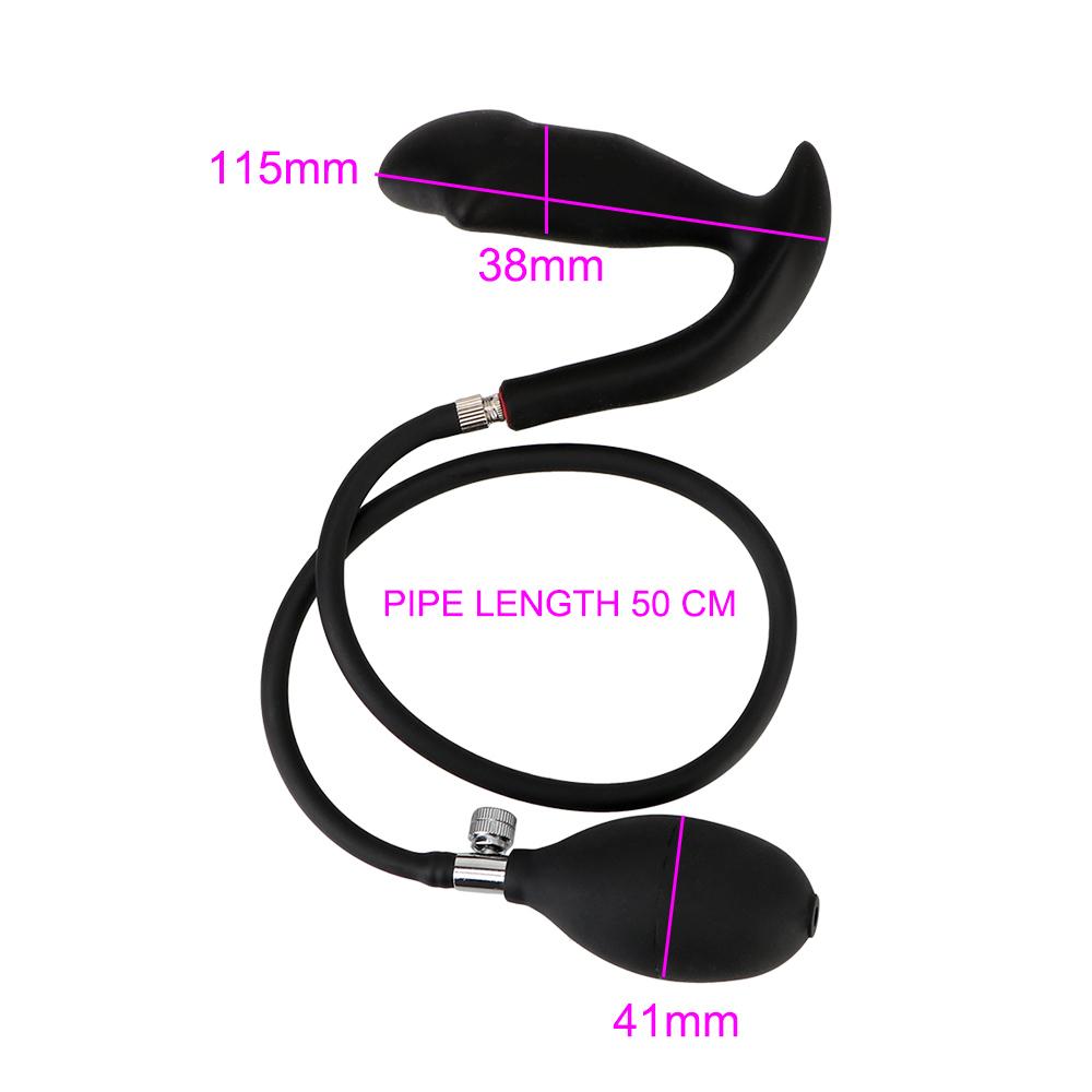 Produkte für Erwachsene Butt Plug Dildo Pumpe Sex Spielzeug für Frauen Aufblasbarer Anal Plug Prostata Massager Butt Dilatator
