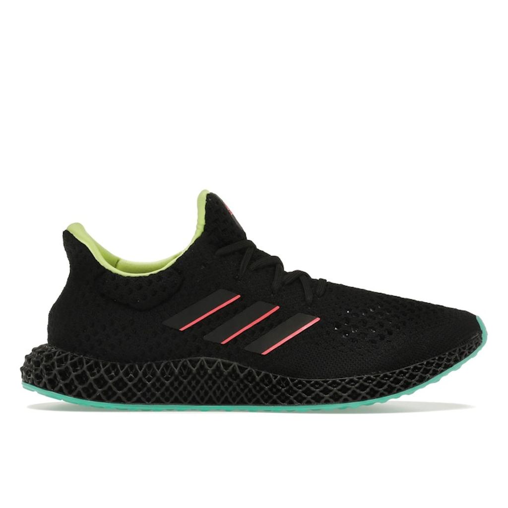 Adidas Futurecraft 4D Black Carbon Turbo Unisex Sneakers Core-Black GZ8626