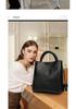 2026 Women's Genuine Cowhide Handbag - Large Capacity, New Woven Pattern Mother's Tote