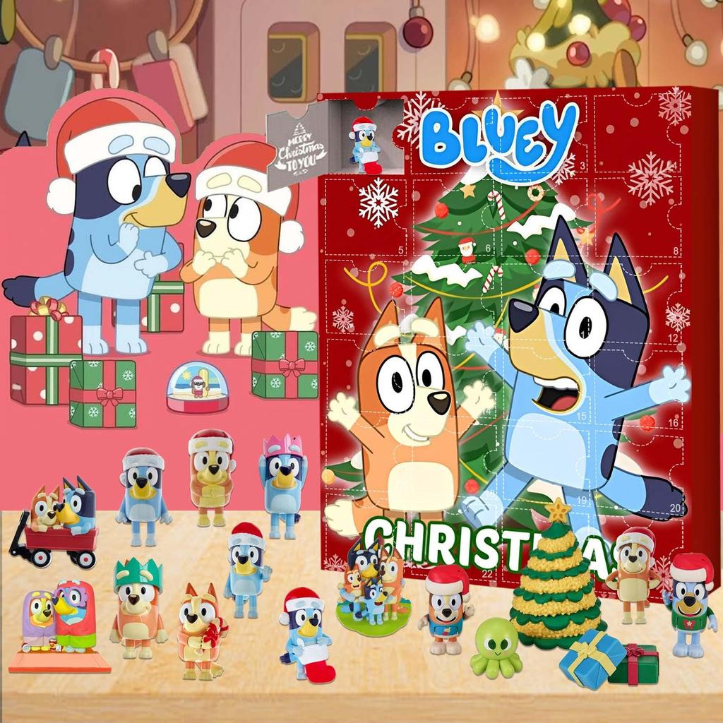 Christmas Countdown Calendar With Surprise Toys 24 Days of Festive Fun for Kids with Cute Figures and Collectibles