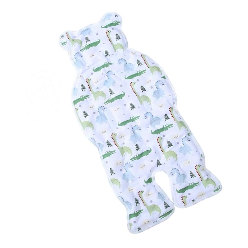 Cartoon Pattern Pram Seat Cooling Pad Baby Strollers Cooling Pad Back Pad for Baby Pushchair Breathable Liners Cushion