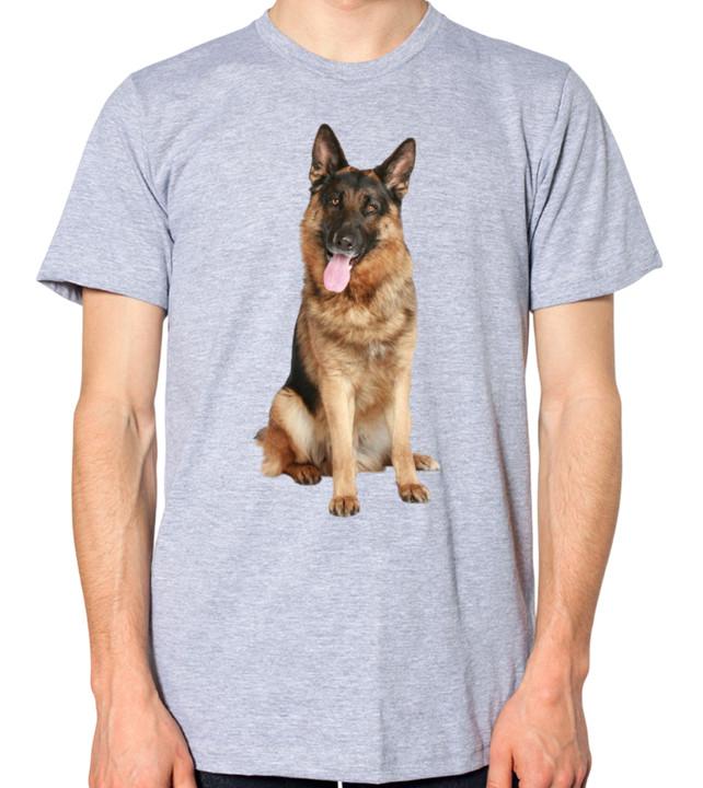 German Shepherd Dog T-Shirt Men Women Unisex Top S