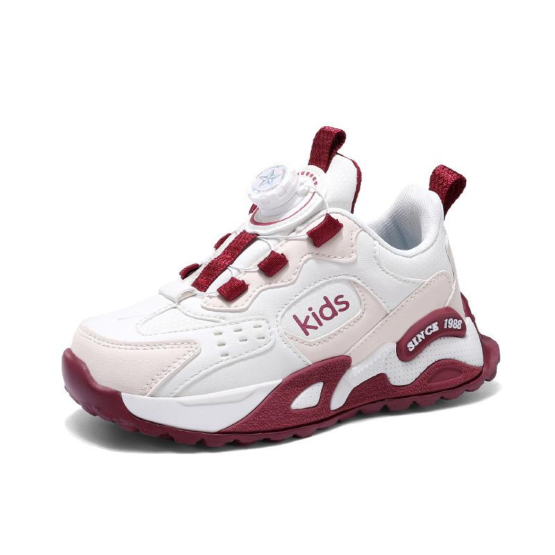 

Детские кроссовки для пап, кожаные водонепроницаемые баскетбольные кроссовки для мальчиков, легкие походные кроссовки для девочек, нескользящая детская спортивная обувь 39