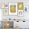 Vintage Abstract Matisse Line Figure Minimalist Europe Canvas Painting Posters Prints Wall Art Pictures Living Room Home Decor No Frame