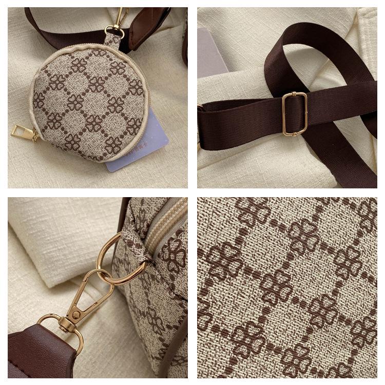 Women's 2023 Trendy Textured Minimalist Shoulder Bag - Stylish Small Casual Crossbody Bag