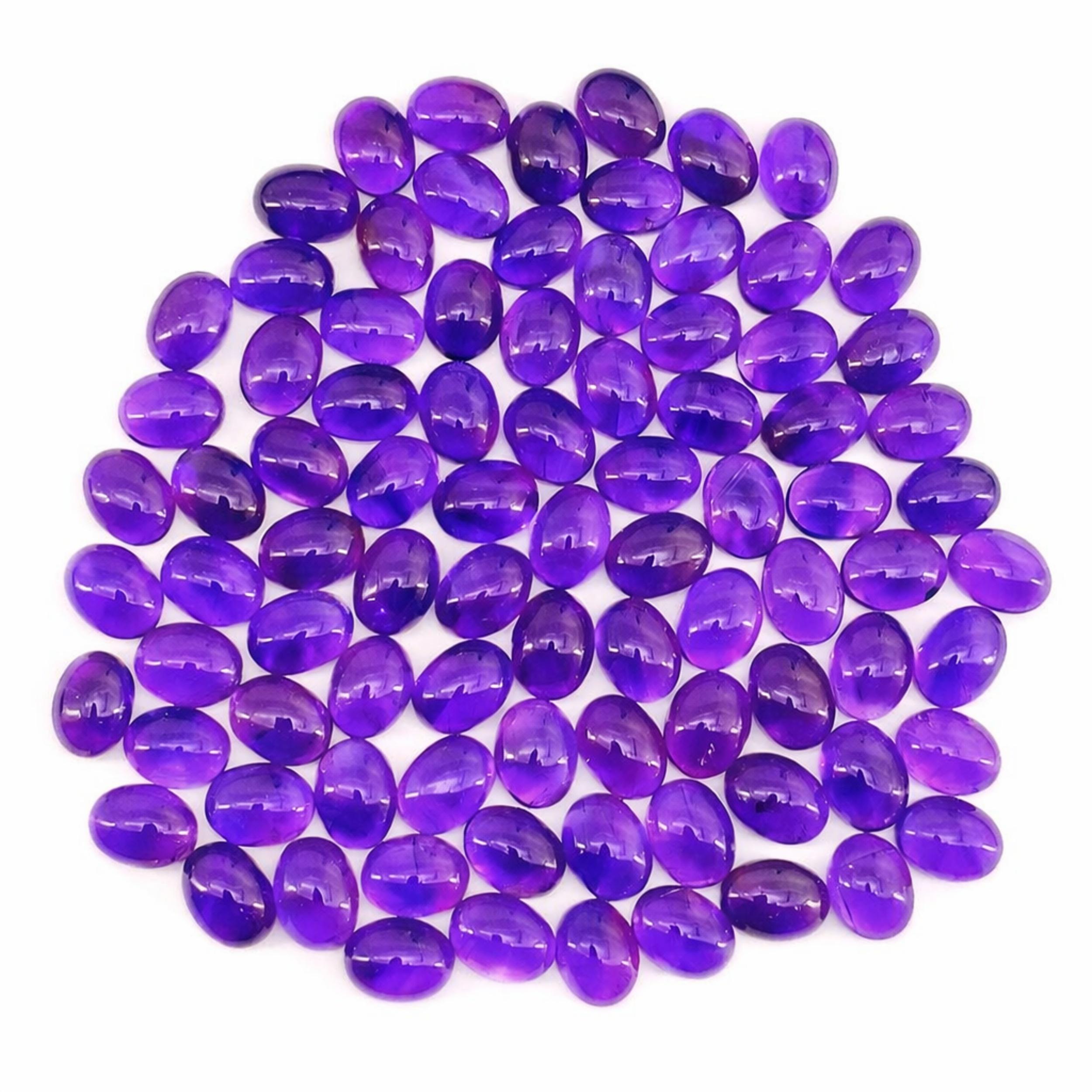 

Amethyst Oval Shape Cabochon 16x14mm Lot – Purple Gemstone Cabochons, Polished Crystal for Jewelry Making 1 Piece фиолетовый
