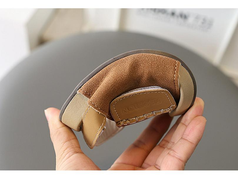 2026 Sommer Kinder Offene Lässige Strandsandalen - Koreanischer Stil Klettverschluss Schuhe für Jungen und Mädchen