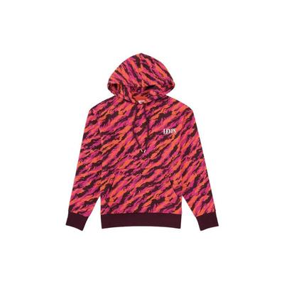 Levis X Jahan Loh Frühlingsfest-Kollaboration Allover-Print Hoodie Unisex Hoodies Rot 18198-0000
