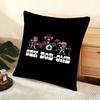 Cartoon S-Scott P-Pilgrim Cushion Cover Soft Short Plush Pillow Cover Smooth Cozy Texture Aesthetic Cushion Case Home Decor