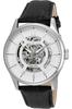 Invicta D Automatic Stainless Steel and Leather Casual Black Men's 'Objet Art' Watch, Color (Model 22594?)