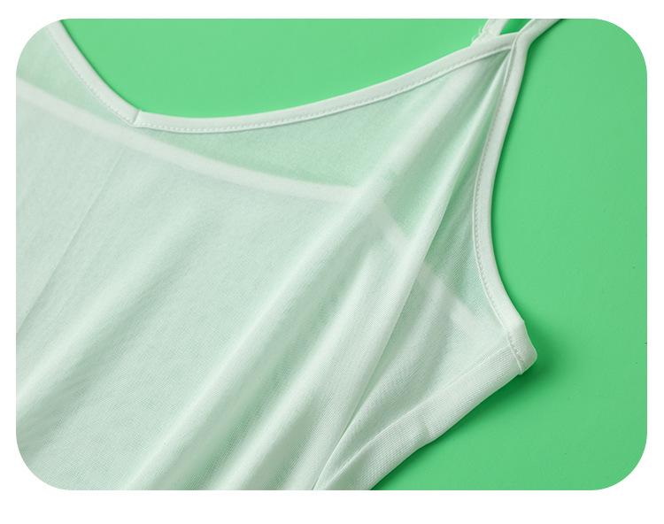 Ultra-Thin 100% Mulberry Silk V-Neck Camisole Tank for Women - Summer Base Layer
