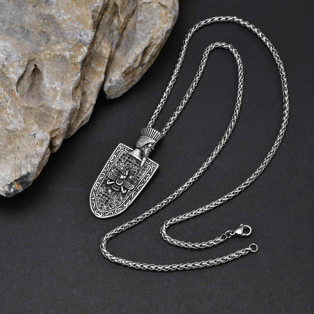 Retro Gun Black Texture Pendant: Durable Personality Hanging Ornament (PN-2261)