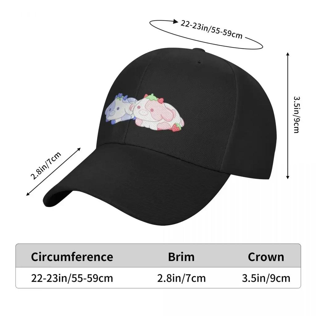 Berry Cows Baseball Cap Custom Caps Hat Luxury Brand Women's Beach Visor Men's