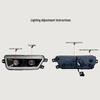 Jiefang JH6 LED Dual-Lens Modified Truck Front Fog Light Assembly