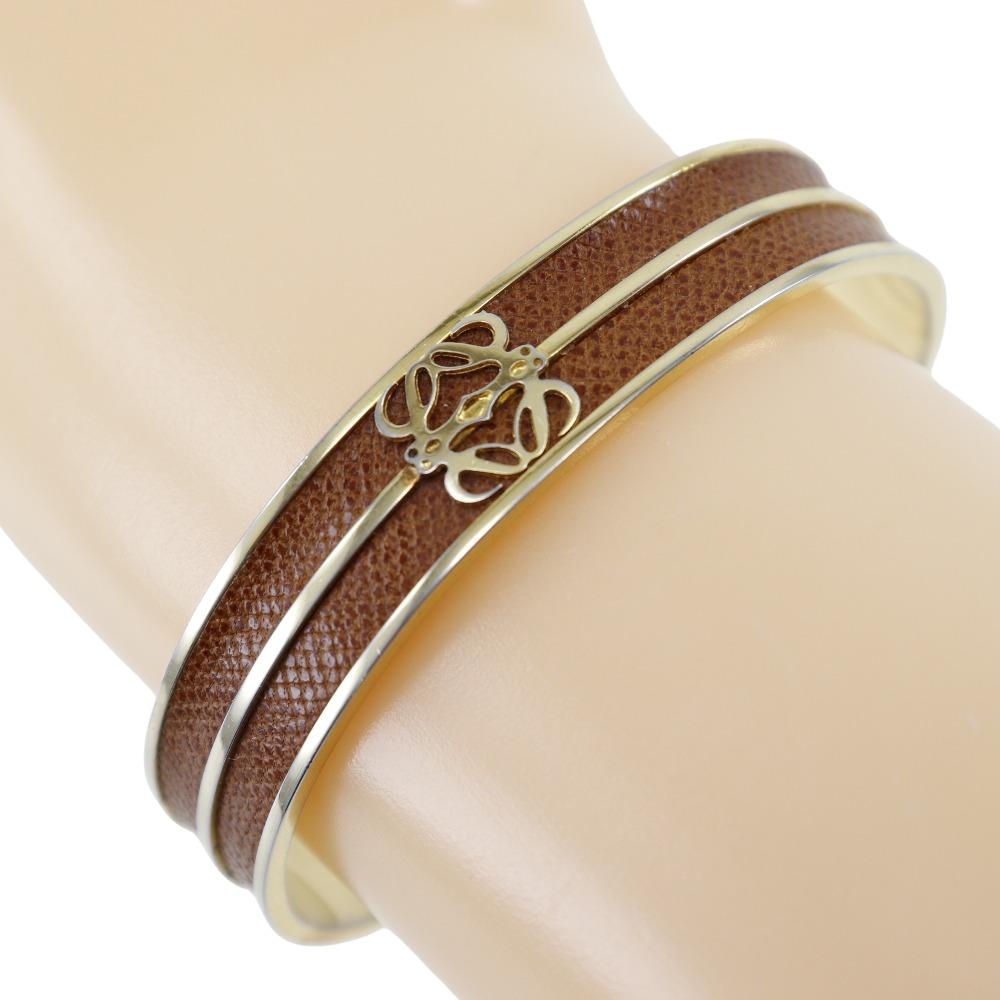 

LOEWE Bangle Bangle Plated Gold 18.5g Women Used