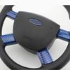 4 Teile/satz Innen Auto Lenkrad Panel Abdeckung Trim Aufkleber für Ford Focus 2 MK2 2005 - 2011 Auto-Styling Aufkleber Zubehör