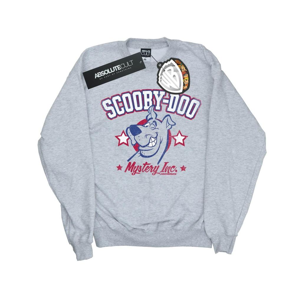Scooby Doo Womens/Ladies Collegiate Mystery Inc Sweatshirt