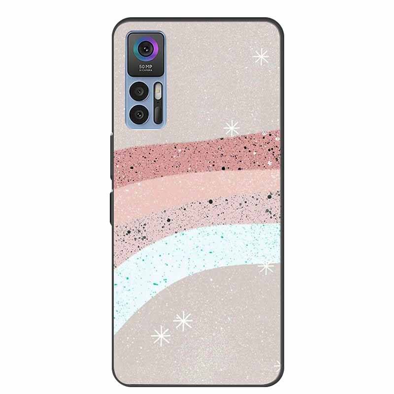 For TCL 30 Plus Case Luxury Soft Silicone Back Cover Phone Case for TCL 30 SE Coque TCL 30 5G for TCL 30+ Protector T676J Fundas