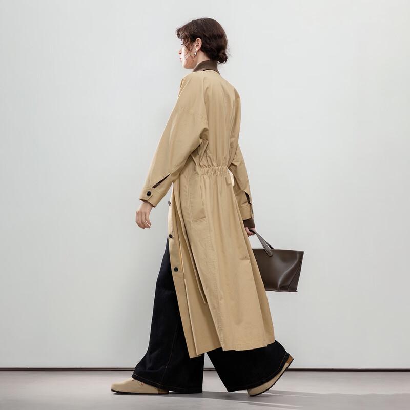 Demana Oxygen Cotton Loose Trench Coat