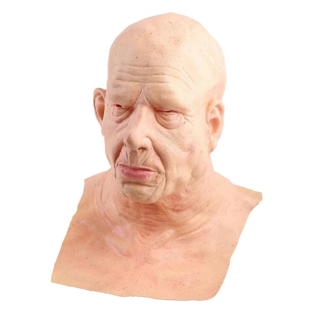 Scared Realistic Mask Toy for Kids&Adults Trick Toy Emulsion Made Relieve Stress