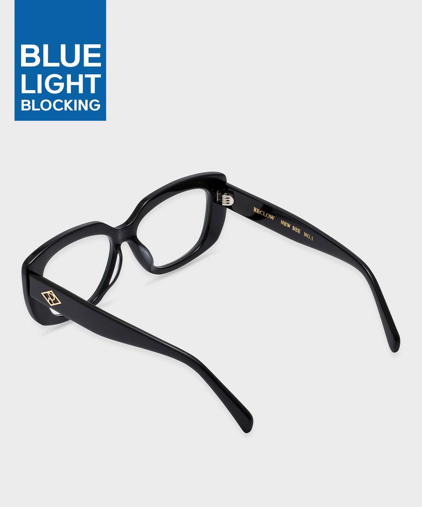 Likkeullou Rc New Bee No.3 Black Blue Light Glasses