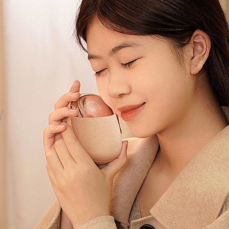 Comfortable Soft Hand Warmer Plush Handheld USB Charging Heater Rechargeable Hands Warming Device for Winter Season