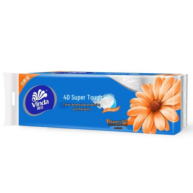

Vinda Soft & Tough 4D Embossed Coreless Roll Paper