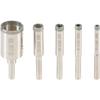 BGS - Diamond Core Drill Bit Set - 5 Pieces - 3917