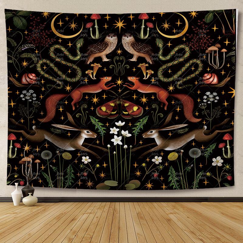 Creative Landscape Bedroom Dorm Tapestry - Wall Art Hanging Cloth