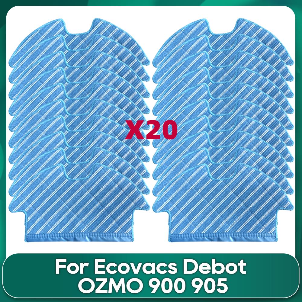 Fit For Ecovacs Debot OZMO 900 DN55 905 Roller Main Brush Hepa Filter Mop Cloths Robotic Vacuum Cleaner Accessories Replacement
