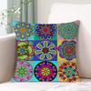 Cushion Cover 50X50 Mandala Style Gifts Pillow Covers Decorative Luxury Living Room Decoration Home 45X45 Cushions