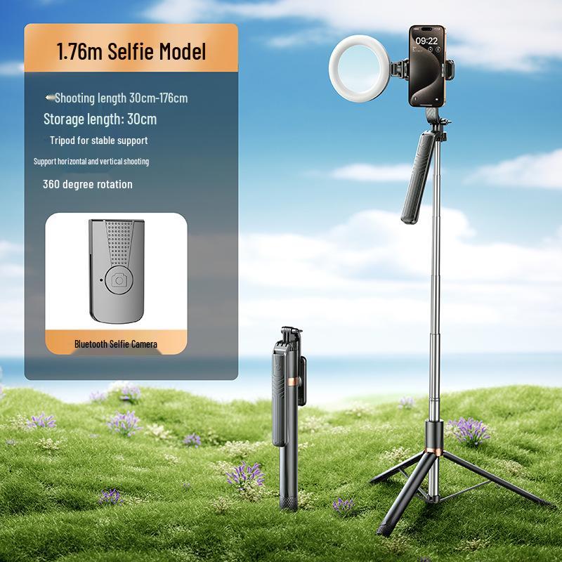 Bluetooth Selfie Stick & Tripod Stabilizer for Photography