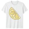 Lemon Slice Fruit Unisexs T Shirt Unisexs Top Image 1 Of 4 Vintage Versatile Streetwear Stylish Unisex Slightly Casual